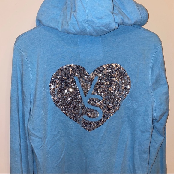 Victoria's Secret Tops - VS zip up hoodie